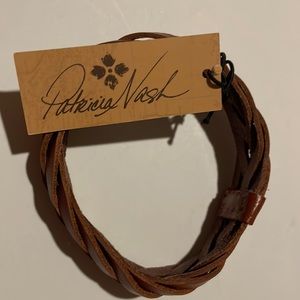 COPY - Patricia Nash Doria Braided Leather Bracelet, NWOT